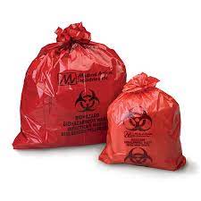 Hazard Waste Bags, 10 GAL, 100 Pack